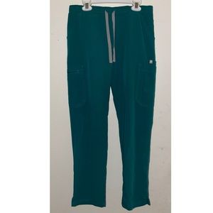 FIGS Hunter Green Yola Skinny Scrub Pants XSPetite